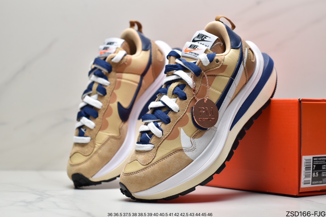 Sacai X NIKE vaporWaffle ”Tour Yellow” Waffle Three Generations 3.0 Showcase Blockbuster Joint DD1875-001