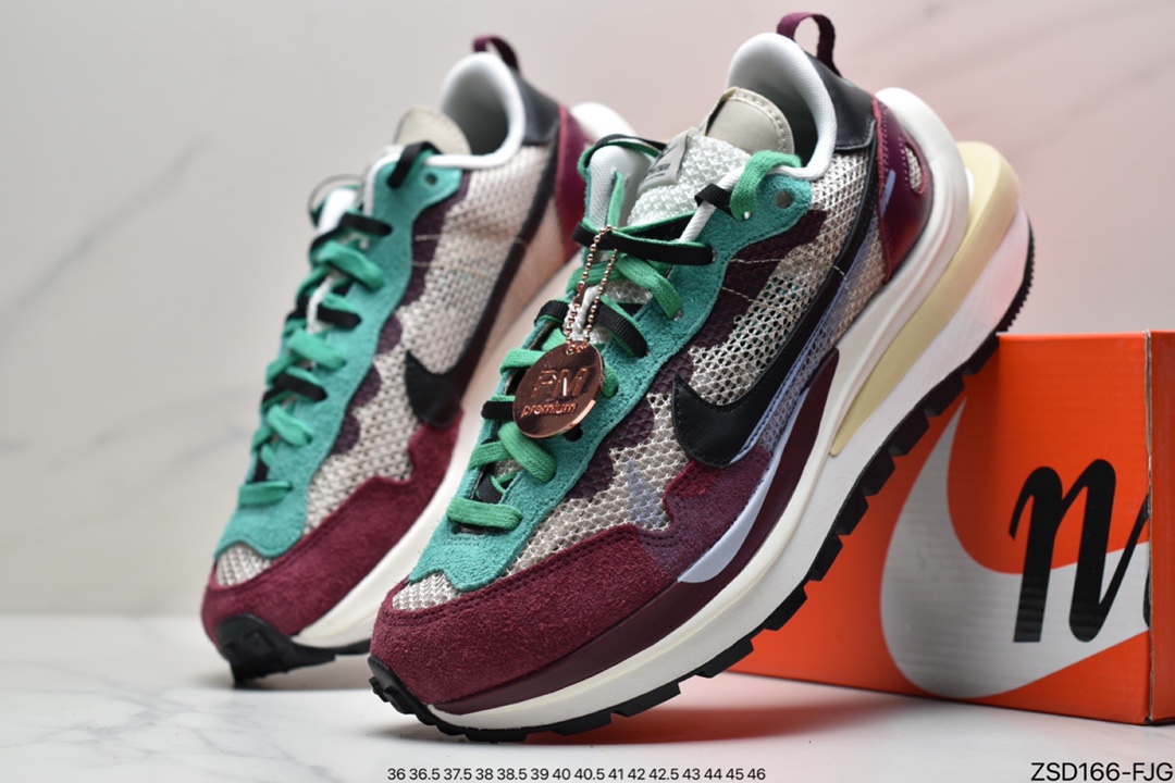 Sacai X NIKE vaporWaffle ”Tour Yellow” Waffle Three Generations 3.0 Showcase Blockbuster Joint DD1875-001
