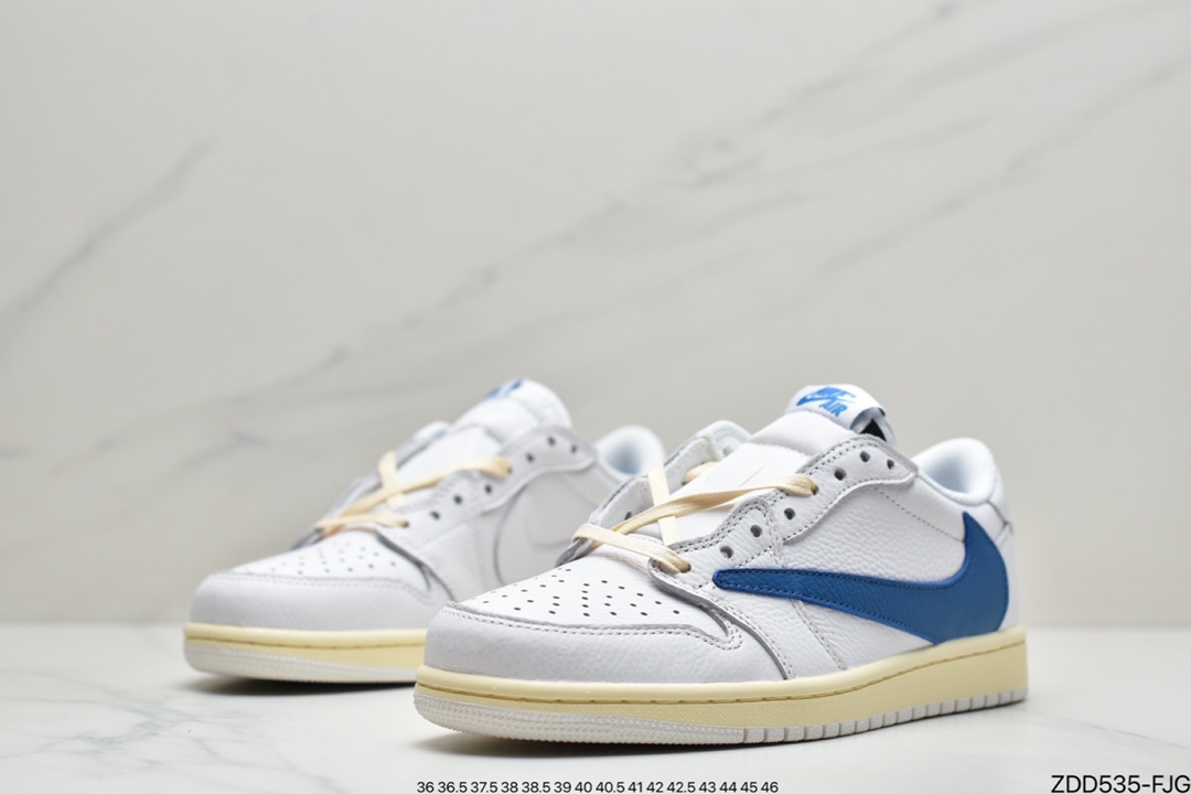 Travis Scott x Fragment x Air Jordan 1 Low ”Military Blue” CQ3277