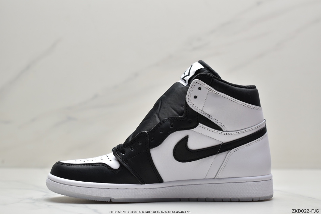 Air Jordan 1 Mid ”Diamond Shorts” Shoes Color Matching From Black And White DH6933-100