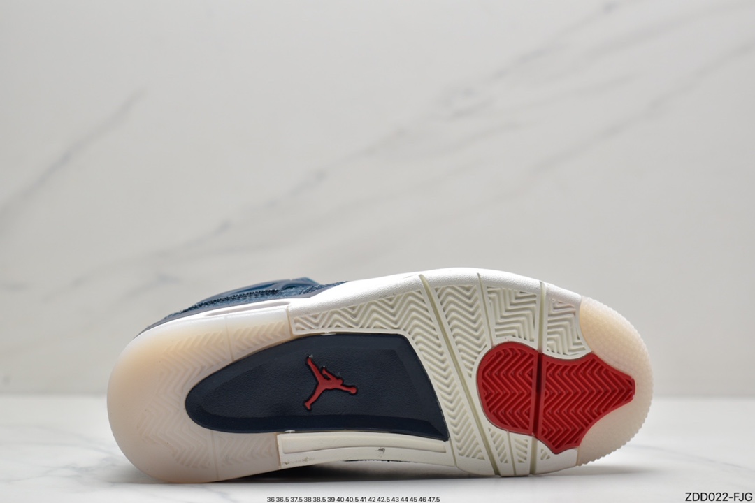 Air Jordan AJ4 Embroidered Denim Blue Original Box w/Original CW0898-400-Top High Quatity Cheap Sneakers Fashion Clothing Clothes Bags handbags Shoes of all Brand wholesale With The best Quality And Beautiful Price from China Factory Chinese suppliers wholesaler seller Air Jordan AJ4 Embroidered Denim Blue Original Box w/Original CW0898-400