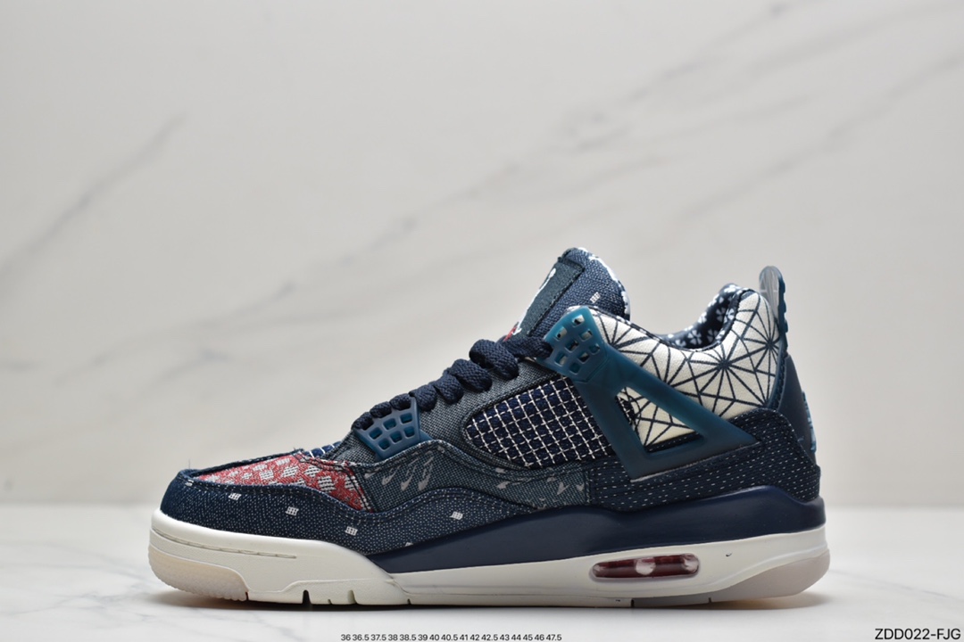 Air Jordan AJ4 Embroidered Denim Blue Original Box w/Original CW0898-400-Top High Quatity Cheap Sneakers Fashion Clothing Clothes Bags handbags Shoes of all Brand wholesale With The best Quality And Beautiful Price from China Factory Chinese suppliers wholesaler seller Air Jordan AJ4 Embroidered Denim Blue Original Box w/Original CW0898-400