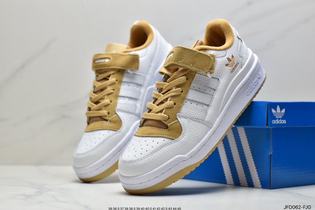 Adidas Clover Originals Forum 84 Low Roman Collection Velcro