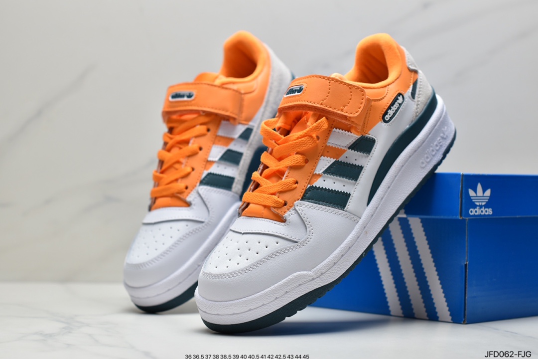 Adidas Clover Originals Forum 84 Low Roman Collection Velcro