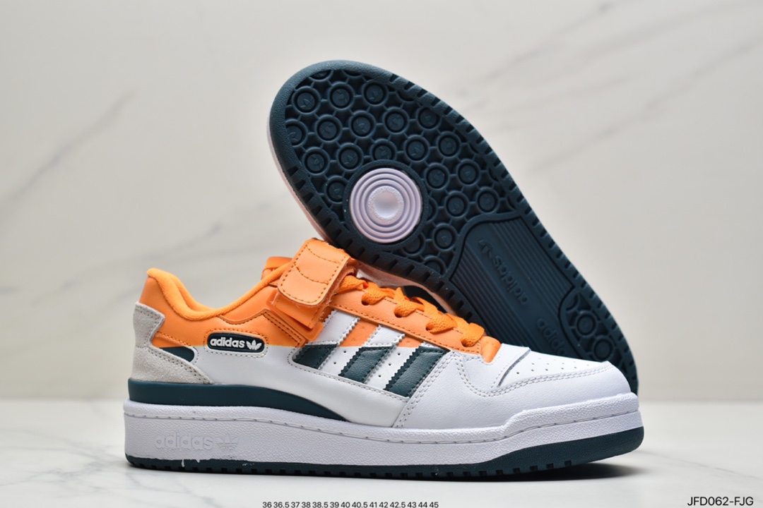 Adidas Clover Originals Forum 84 Low Roman Collection Velcro