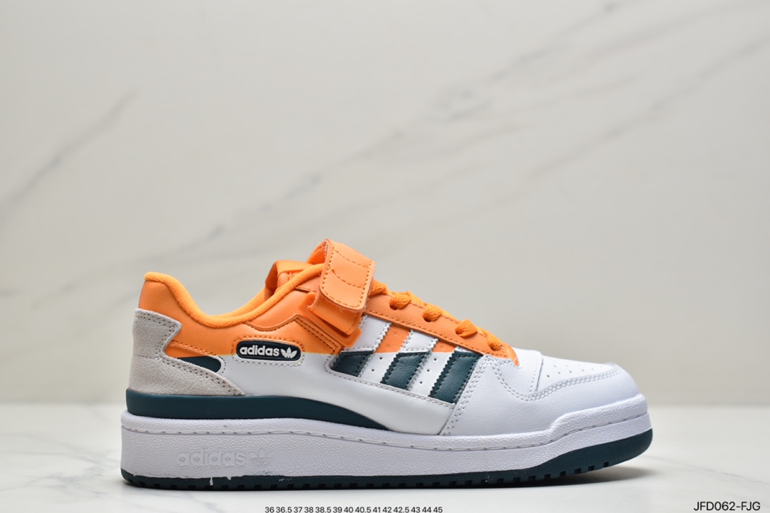 Adidas Clover Originals Forum 84 Low Roman Collection Velcro