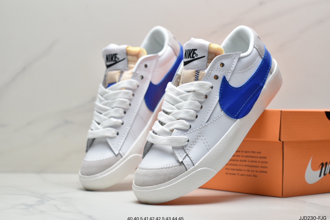 Nike Blazer Low'77 Retro Classic Versatile Low Top Trailblazer Casual Sneakers