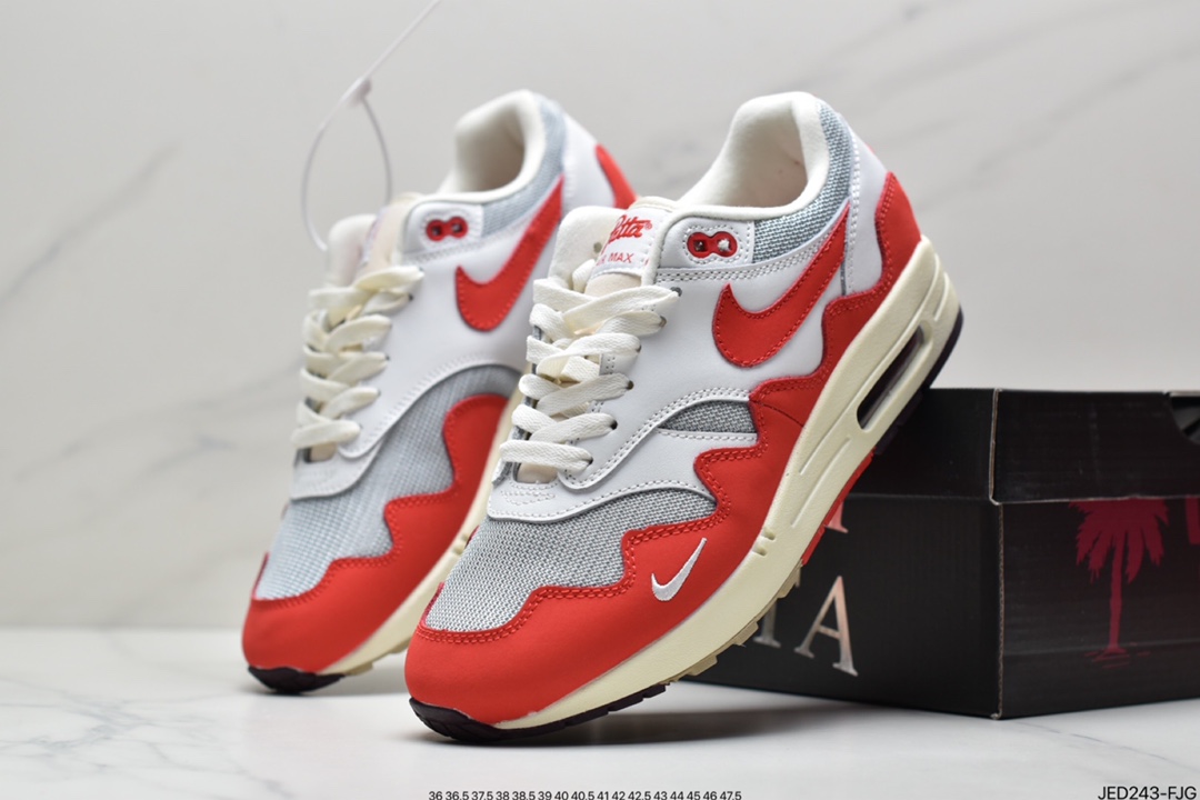 Nike Air Max 1”Noise Aqua” original retro air cushion all-match casual sports jogging shoes DH1348/DQ8656