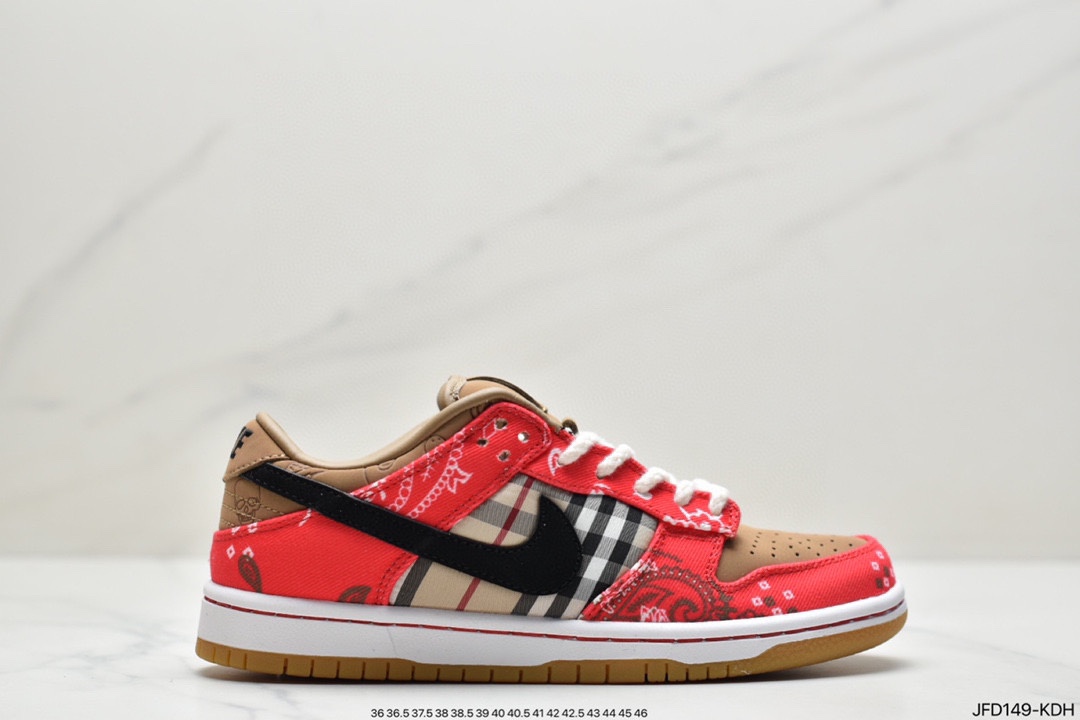Nike SB Dunk Low Pro Slam Dunk Series Retro Low Top Casual Sports Skateboard Shoes CW1590