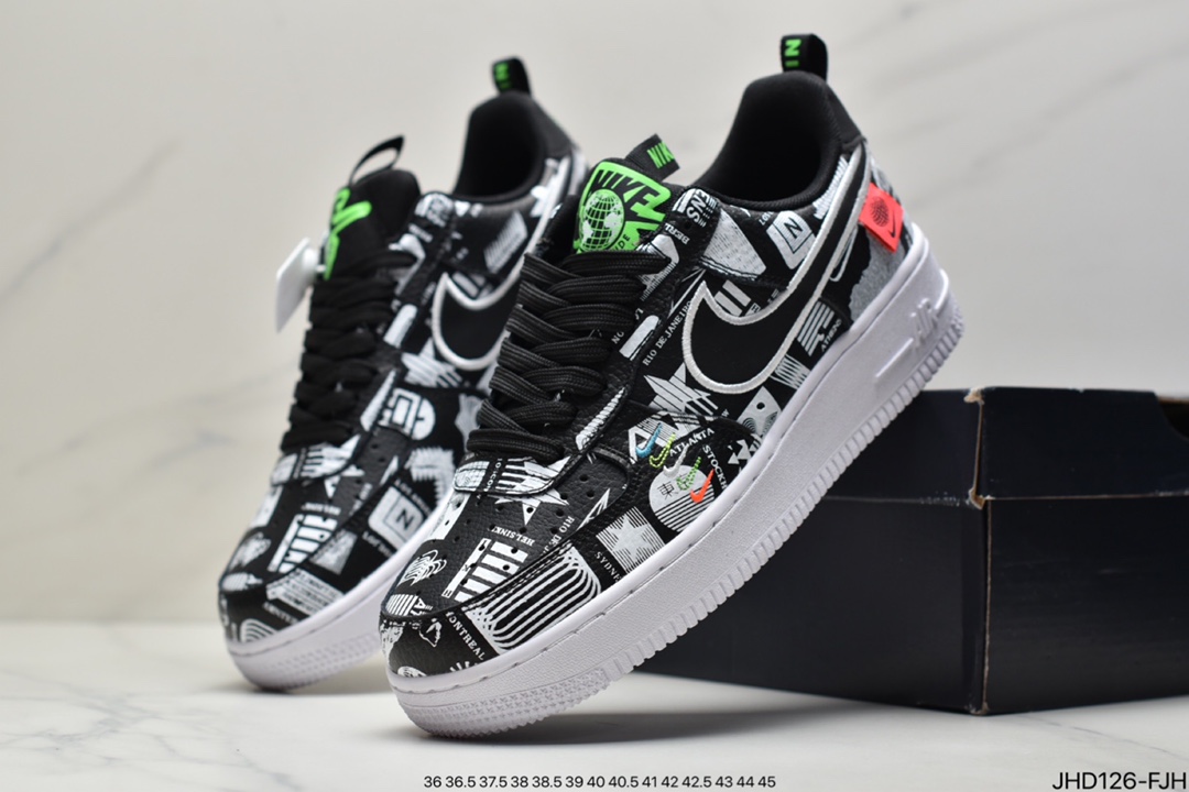 Nike Air Force 1 LV8 ”Tokyo” City Limited Air Force One Middle Cushioning Sports Casual Shoes CZ5927-001