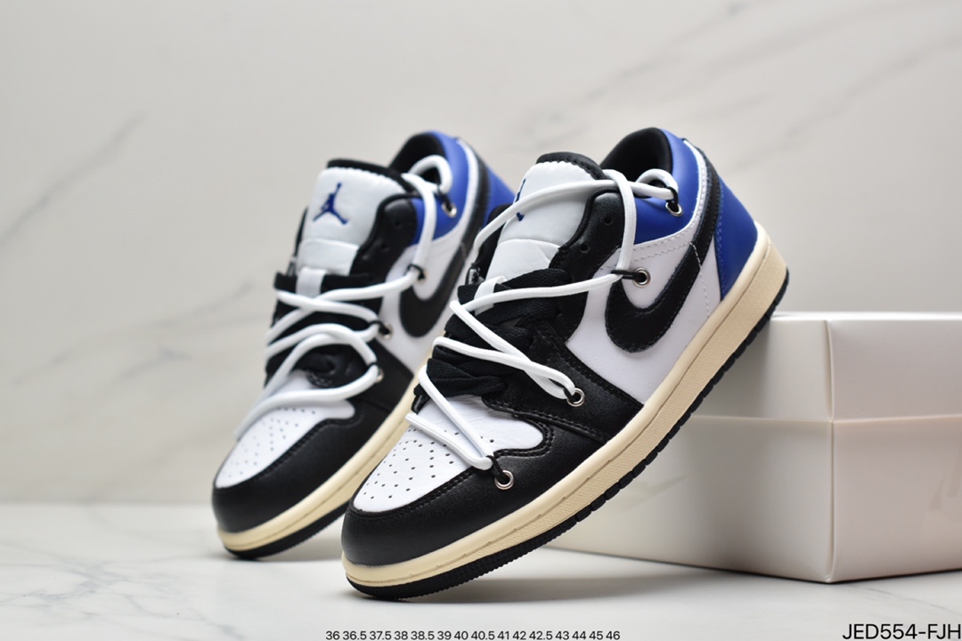 Nike Air Jordan 1 Low AJ1 Joe 1 Low Top Trend Slow Sports Casual Sneakers