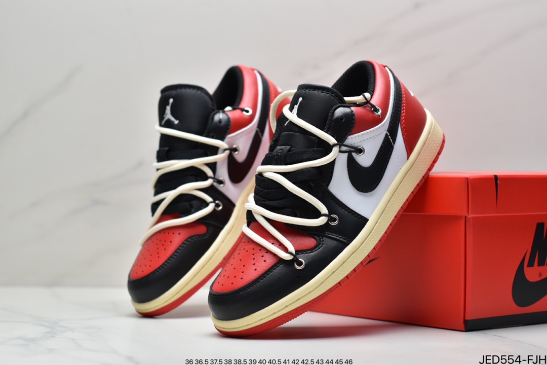 Nike Air Jordan 1 Low AJ1 Joe 1 Low Top Trend Slow Sports Casual Sneakers