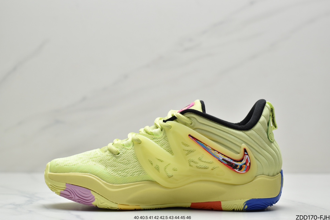 Nike Zoom KD15 Light Blue Green The new Zoom KD 15 uses the full palm DM1056-700