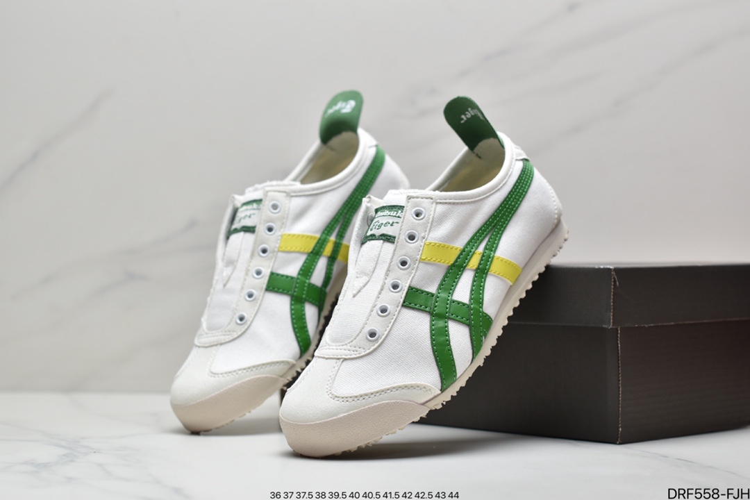 Asics Onitsuka Tiger Ghost Tiger Canvas Original Quadruple Tag Japanese Lightweight Sports Casual Shoes