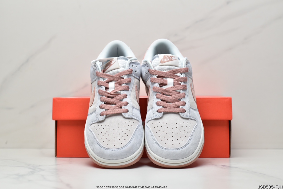 Dunk Low ”Fossil Rose” SB Low Top Fossil Rose Grey Blue Pink Retro Casual Sneakers DH7577-001