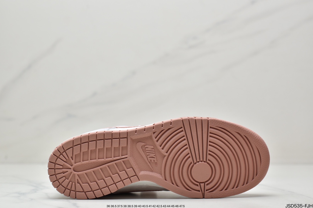 Dunk Low ”Fossil Rose” SB Low Top Fossil Rose Grey Blue Pink Retro Casual Sneakers DH7577-001