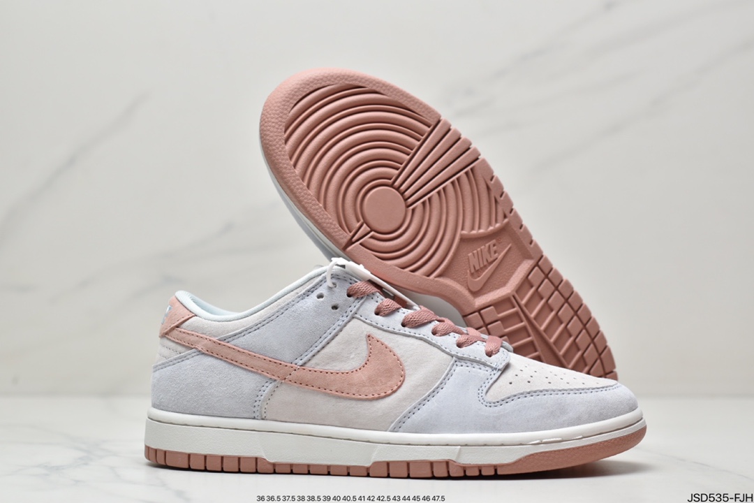 Dunk Low ”Fossil Rose” SB Low Top Fossil Rose Grey Blue Pink Retro Casual Sneakers DH7577-001