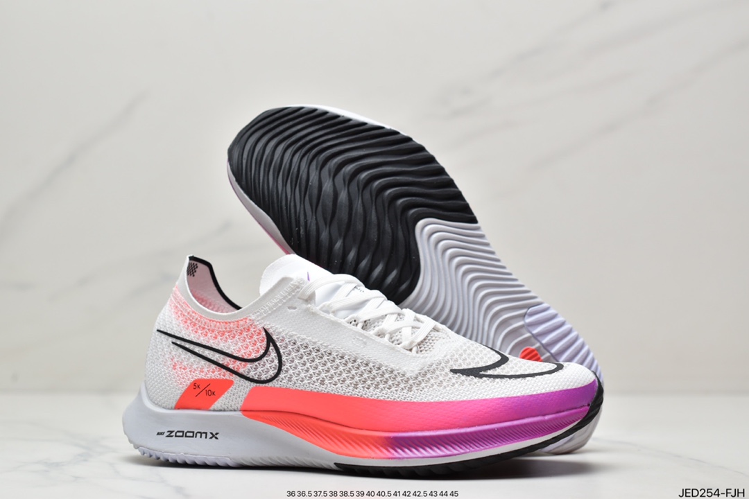 Nike ZoomX Streakfly Proto Running 5K/10K Sprint Marathon Lace Up Series Lightweight Casual Sports Jogging Shoes DJ6566-100