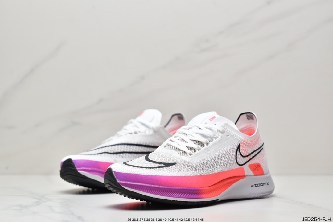 Nike ZoomX Streakfly Proto Running 5K/10K Sprint Marathon Lace Up Series Lightweight Casual Sports Jogging Shoes DJ6566-100