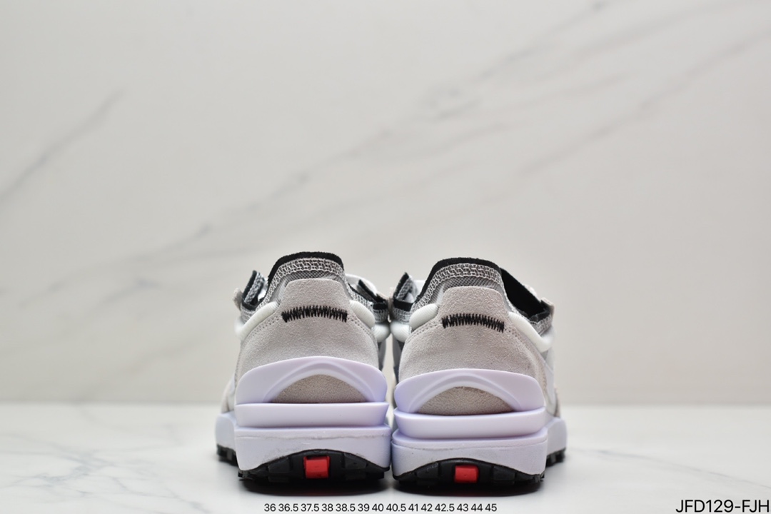 Nike Waffle One Summit White Bx. Waffle mesh breathable casual running shoes DA7995