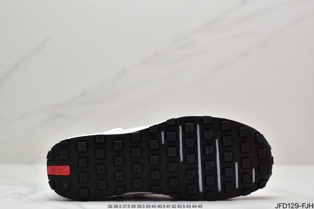 Nike Waffle One Summit White Bx. Waffle mesh breathable casual running shoes DA7995