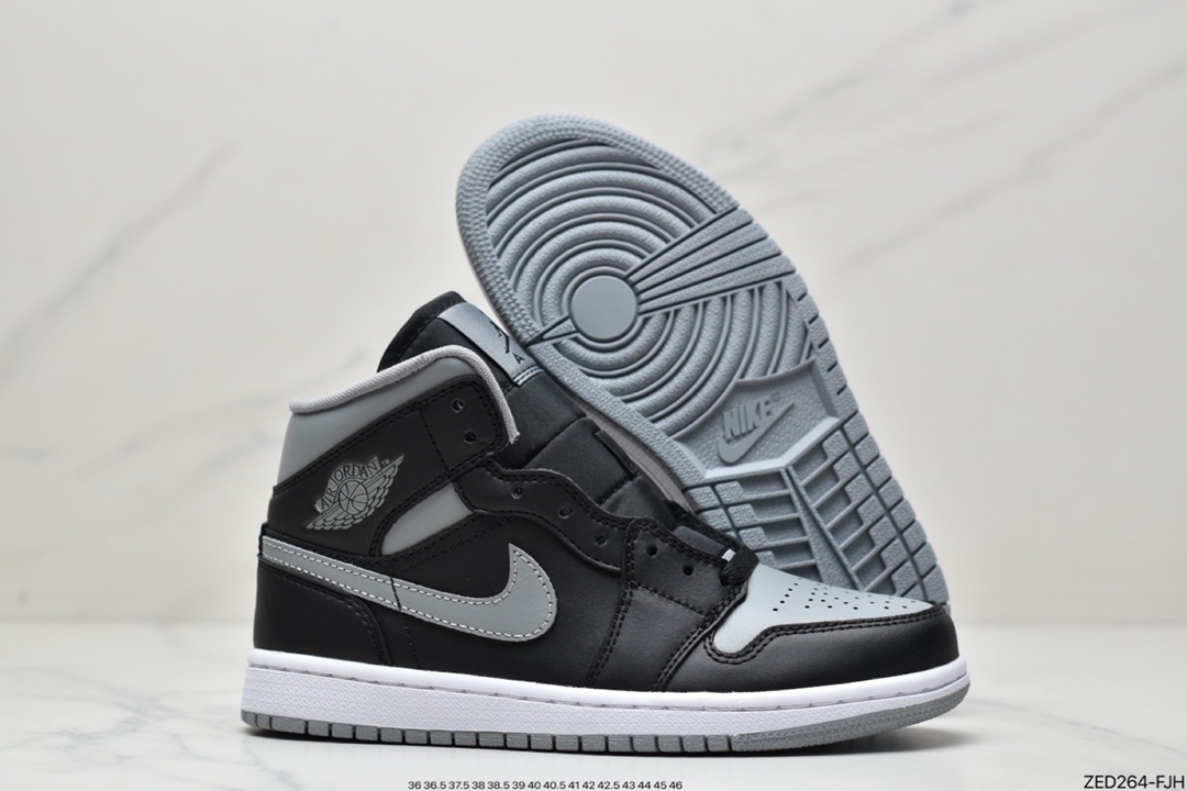 Air Jordan 1 Mid AJ1 Basketball Shoes BQ6472-161