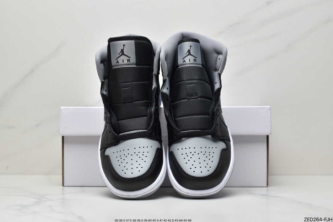 Air Jordan 1 Mid AJ1 Basketball Shoes BQ6472-161