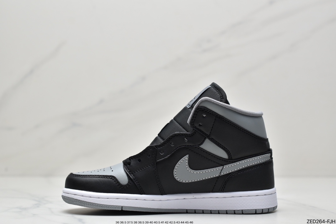 Air Jordan 1 Mid AJ1 Basketball Shoes BQ6472-161