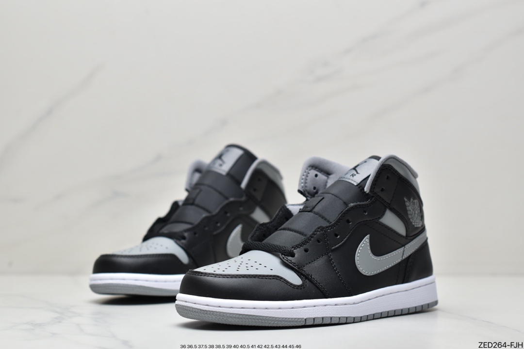 Air Jordan 1 Mid AJ1 Basketball Shoes BQ6472-161