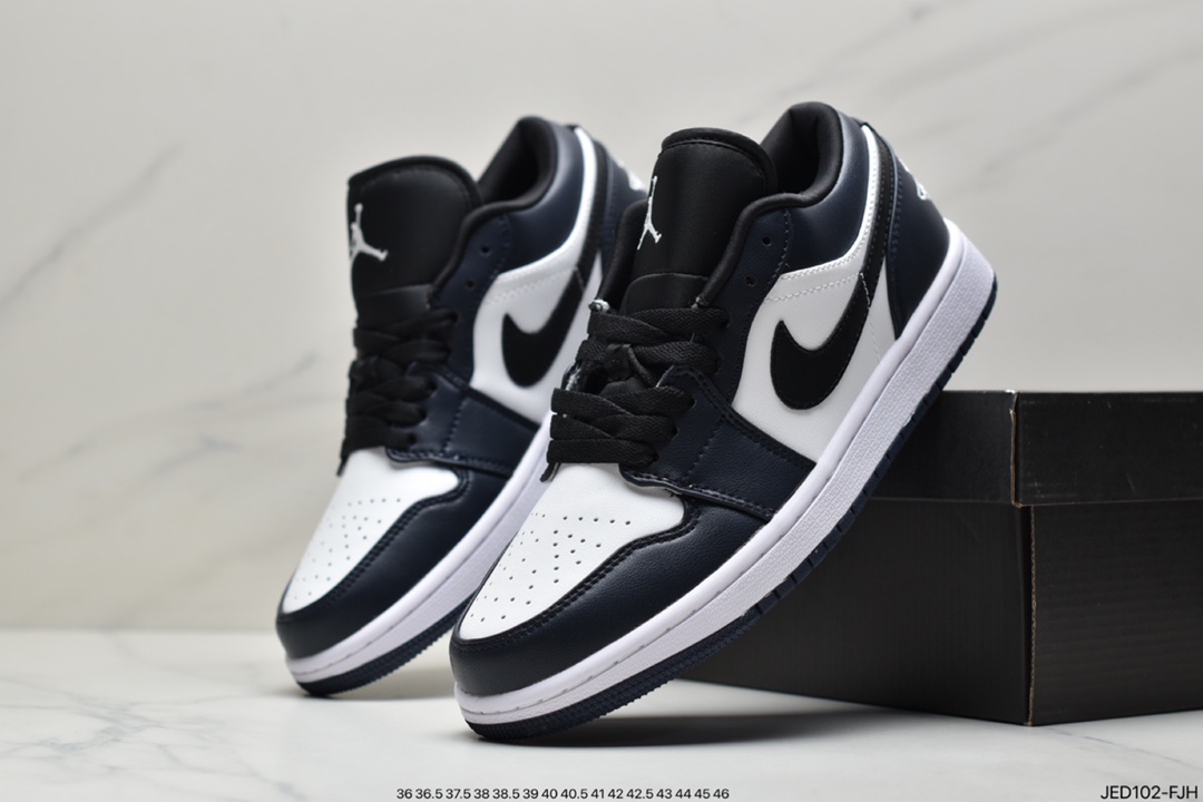 Air Jordan 1 Low AJ1 Joe 1 Low Top Casual Shoes Synchronized Official Color Matching 553558-128
