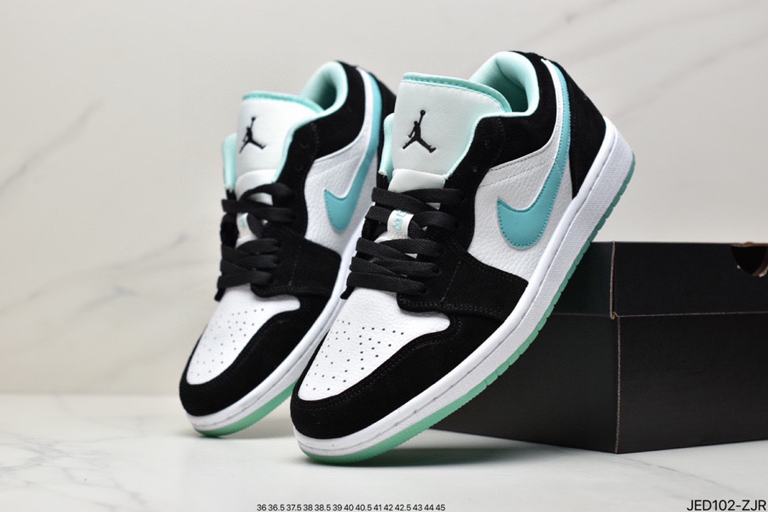 Air Jordan 1 Low AJ1 Joe 1 Low Top Casual Shoes Synchronized Official Color Matching 553558-128