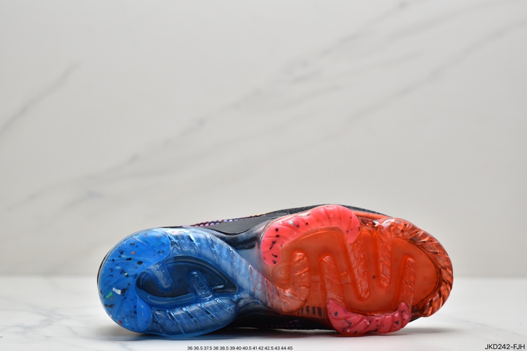 Off-White x Nike Air Vapormax Flyknit 2.0”Black/White”Second Generation Full Palm Air Pad Fly DO5852