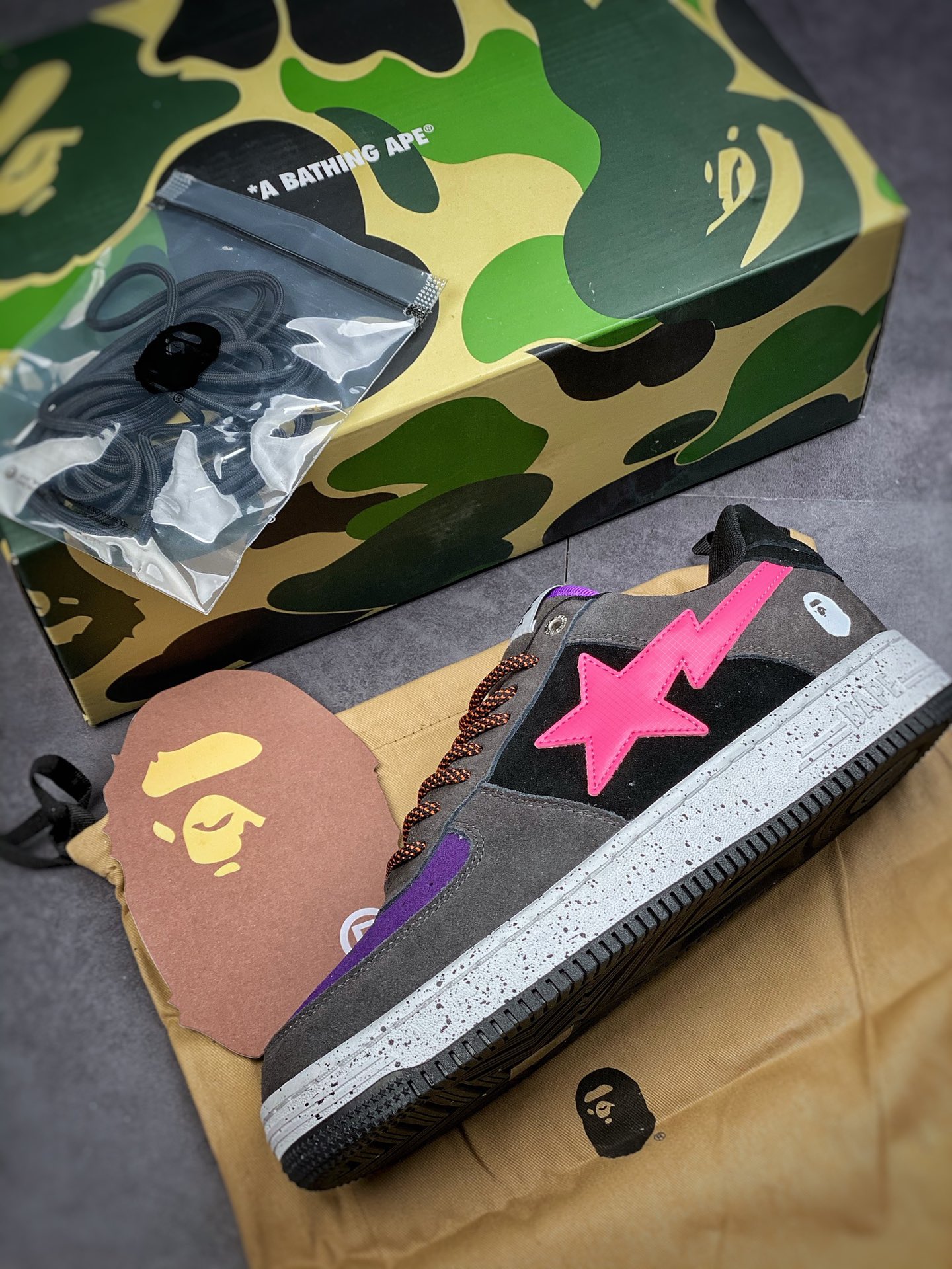 Human Made Bape Sta Sk8 To Nigo Trend Godfather Nigo Ape Head