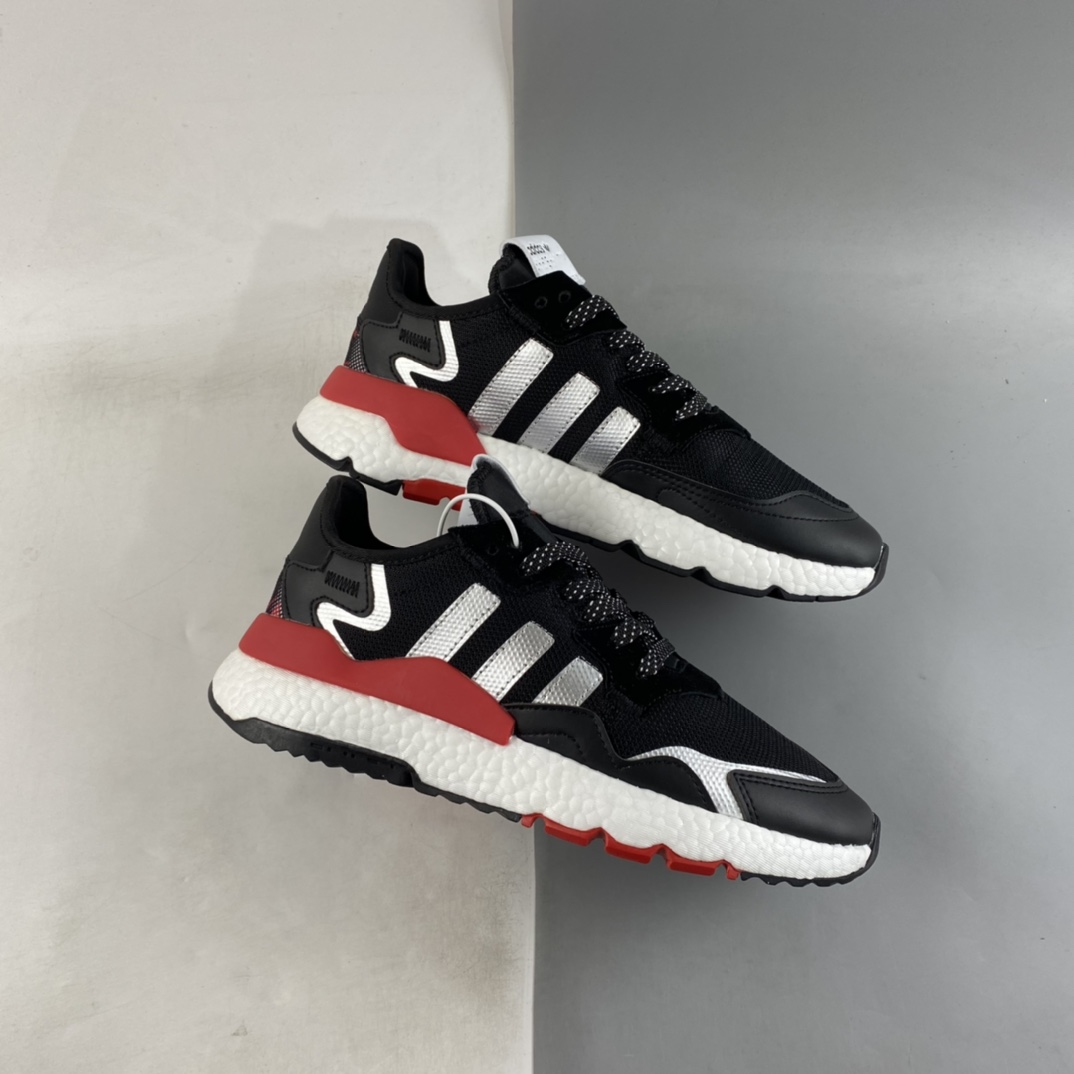 Adidas Nite Jogger Boost Adidas Nightcrawler Popcorn Outsole Retro Running Shoes FW6707