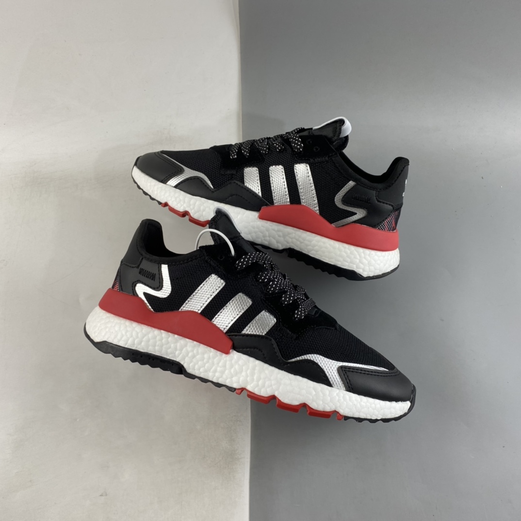 Adidas Nite Jogger Boost Adidas Nightcrawler Popcorn Outsole Retro Running Shoes FW6707