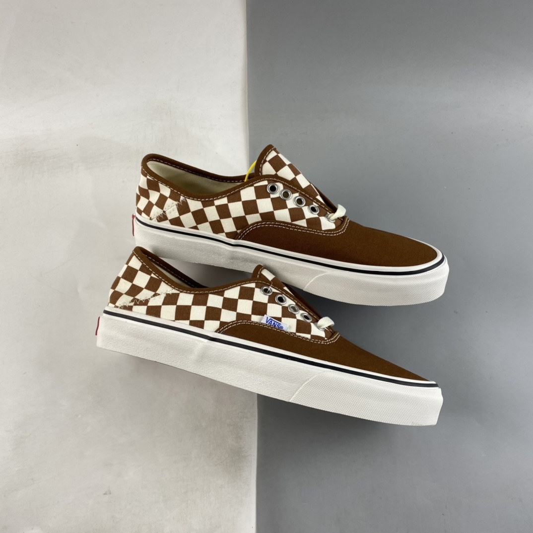 Vans Authentic Vans official smart brown retro modern low-top sneakers VN0A5HYPAXS