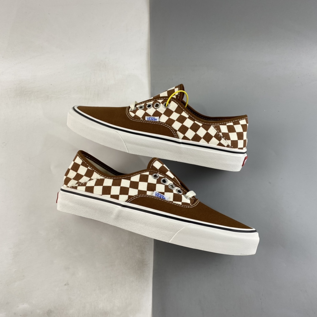 Vans Authentic Vans official smart brown retro modern low-top sneakers VN0A5HYPAXS