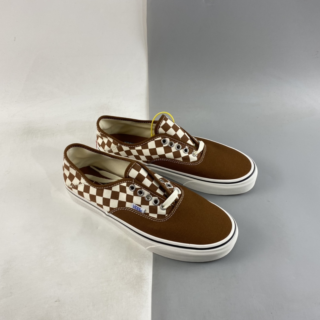 Vans Authentic Vans official smart brown retro modern low-top sneakers VN0A5HYPAXS