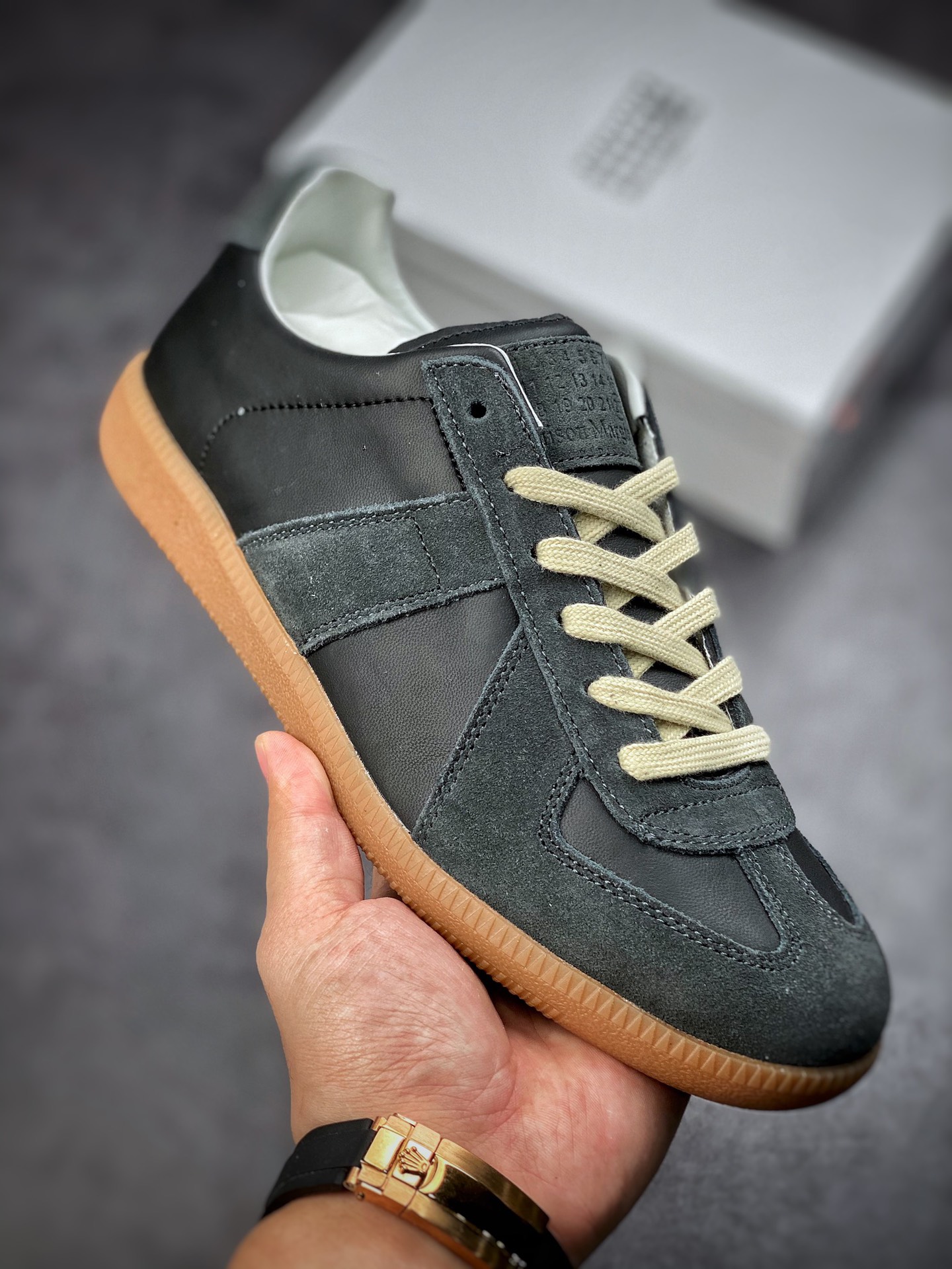 Maison Margiela Martin Margiela 22 Classic Replica Leather Low sneaker classic gentleman moral training flat all-match sneakers S57WS0236