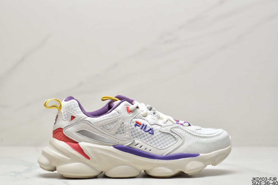 FILA daddy shoes taro purple F12W011113FSN 2020 autumn new