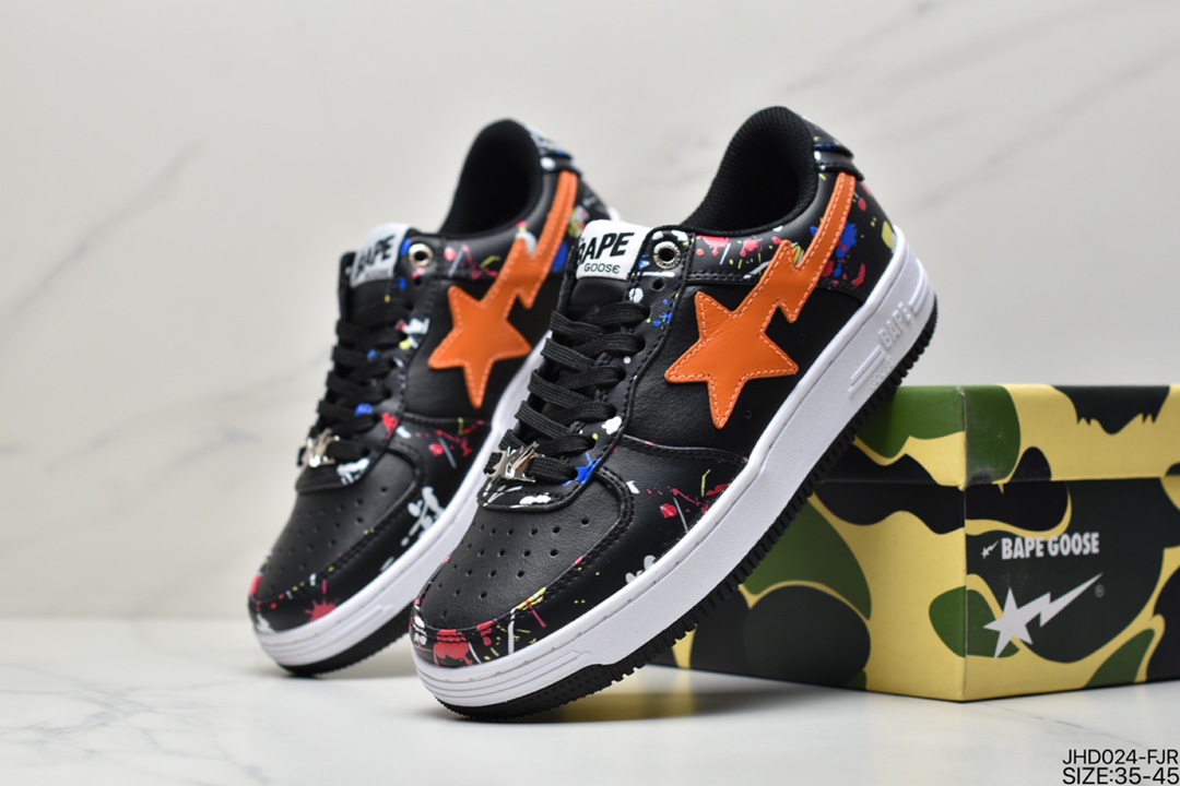 Trend godfather nigo brand Wang Yuan with the same Bape Sta ”Tokyo” classic all-match casual sports sneakers