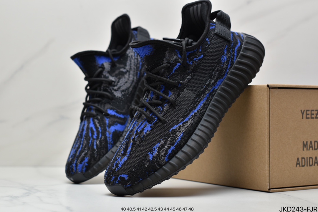 Adidas Yeezy Boost 350V2 Versatile Lightweight Popcorn Midsole Casual Sports Jogging Shoes GW3778