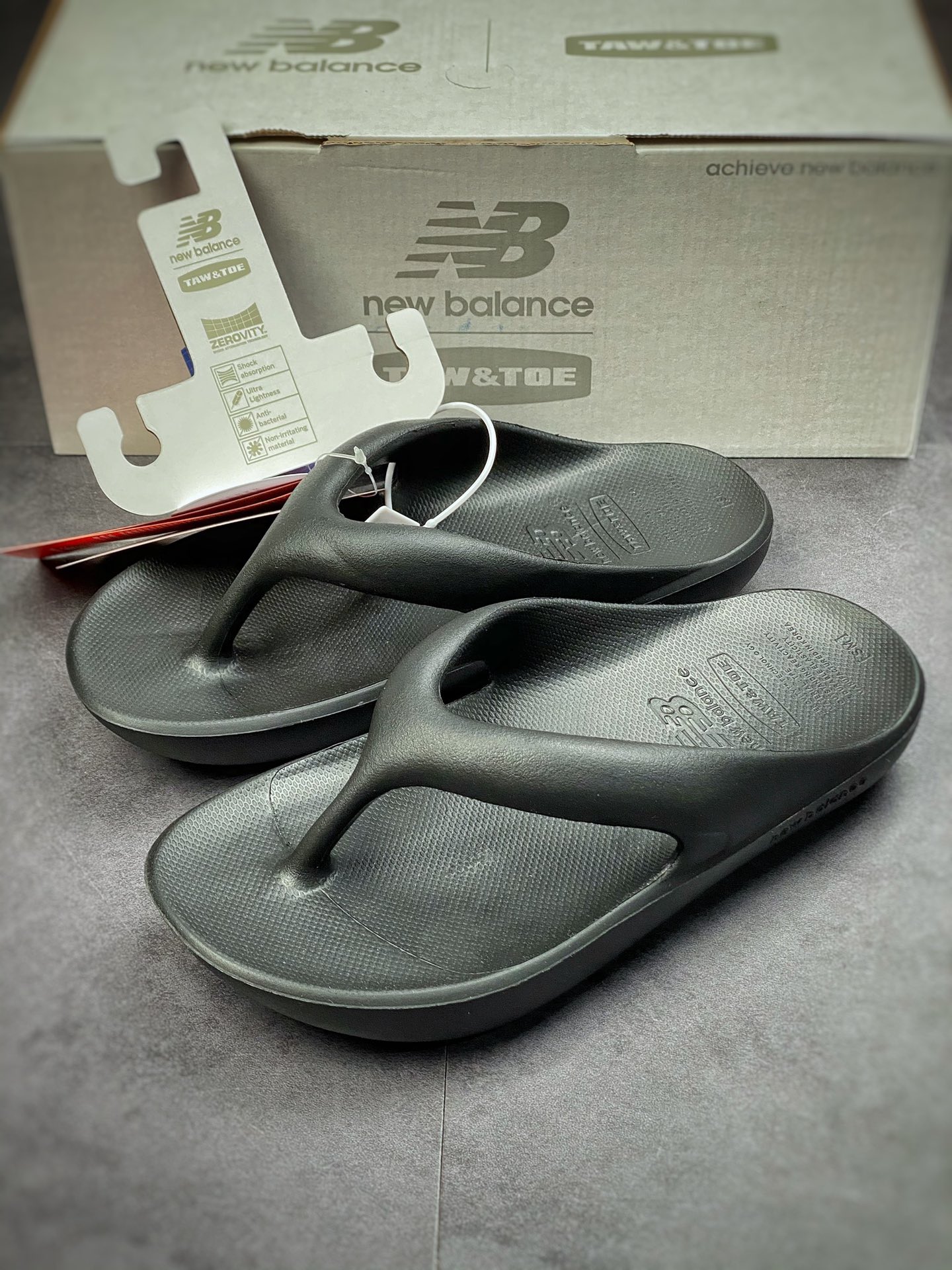 New balance NB X TAWu0026TOE Summer beach casual flip flops