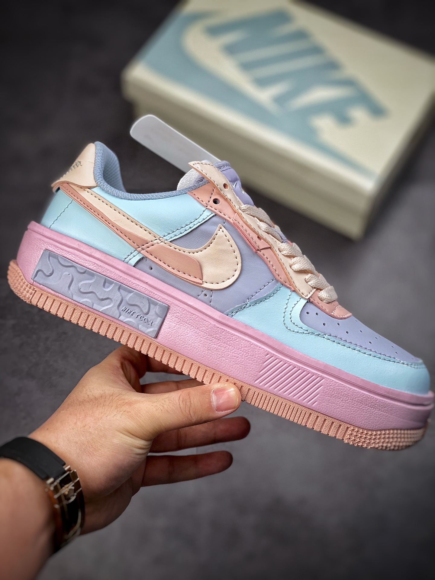 Nike Air Force 1 Fontanka Deconstructed Candy House Air Force Fontanka Collection CW6688-608