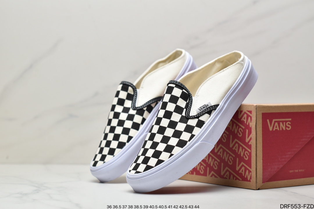 Vulcanized Vans Vault OId Skool Mule Versatile Casual Low Top Sports Skateboard Shoes