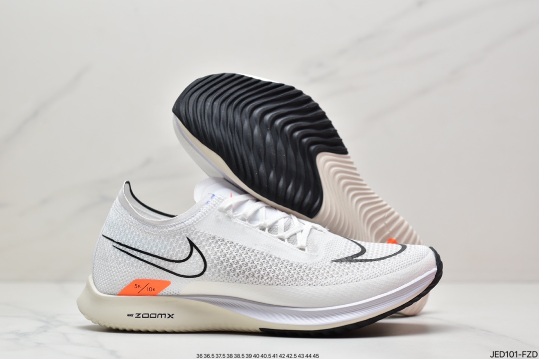 Nike ZoomX Streakfly Proto Running 5K/10K Sprint Marathon Lace Up Series Lightweight Casual Sports Jogging Shoes DJ6566-100