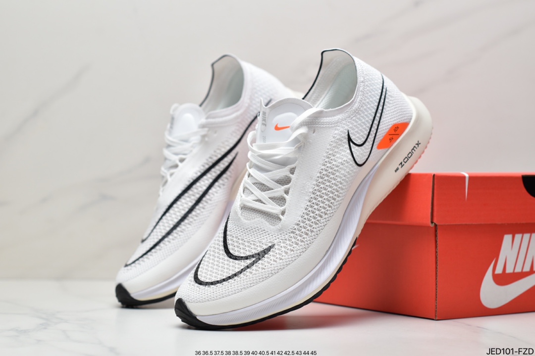 Nike ZoomX Streakfly Proto Running 5K/10K Sprint Marathon Lace Up Series Lightweight Casual Sports Jogging Shoes DJ6566-100