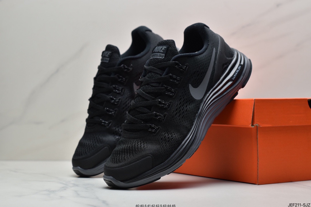 NIKE AIR LUNARGLIDE +4 Moon Landing New Version Mesh Breathable Lightweight Running Shoes Casual Sneakers 524977