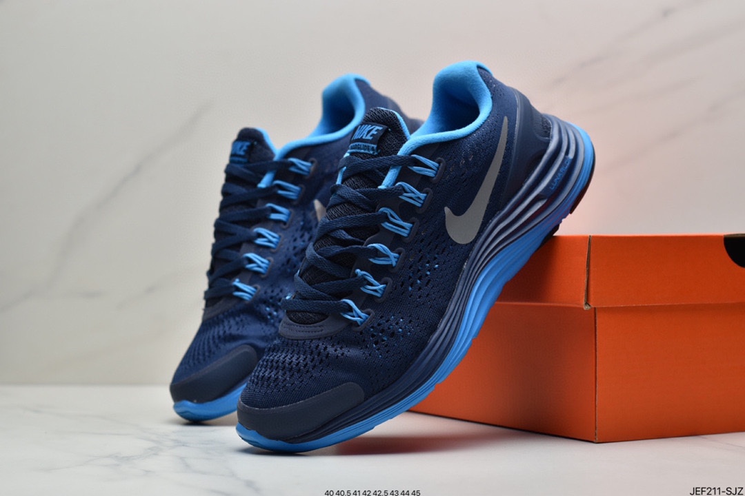NIKE AIR LUNARGLIDE +4 Moon Landing New Version Mesh Breathable Lightweight Running Shoes Casual Sneakers 524977