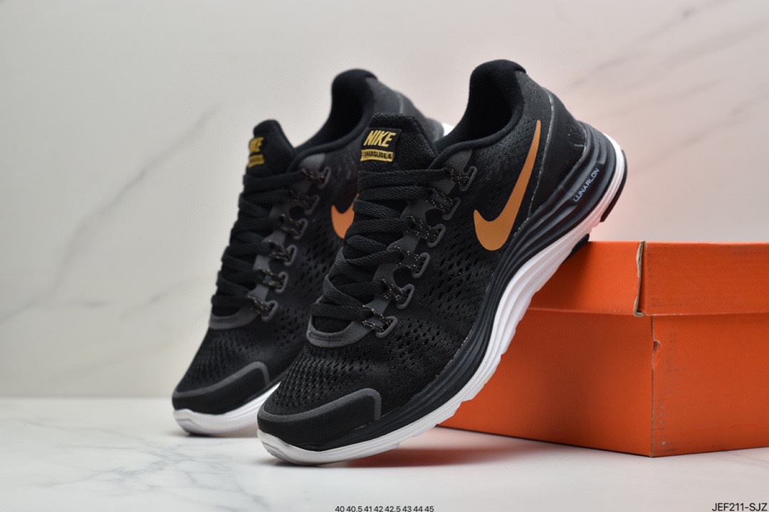 NIKE AIR LUNARGLIDE +4 Moon Landing New Version Mesh Breathable Lightweight Running Shoes Casual Sneakers 524977